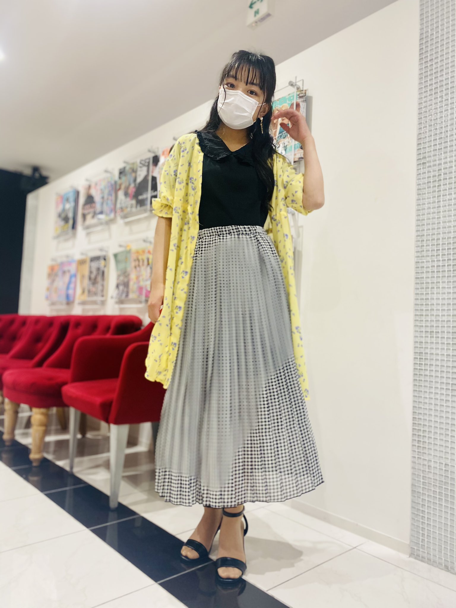 Soraruka 今日は大人っぽコーデ 普段履かないロングスカート カジュアルにと母は思ってたけど 好みが違うのかフェミニンに決まってしまった気がするーーー コーディネートって色々楽しい ジュニアモデル 好みもいろいろ ロングスカート