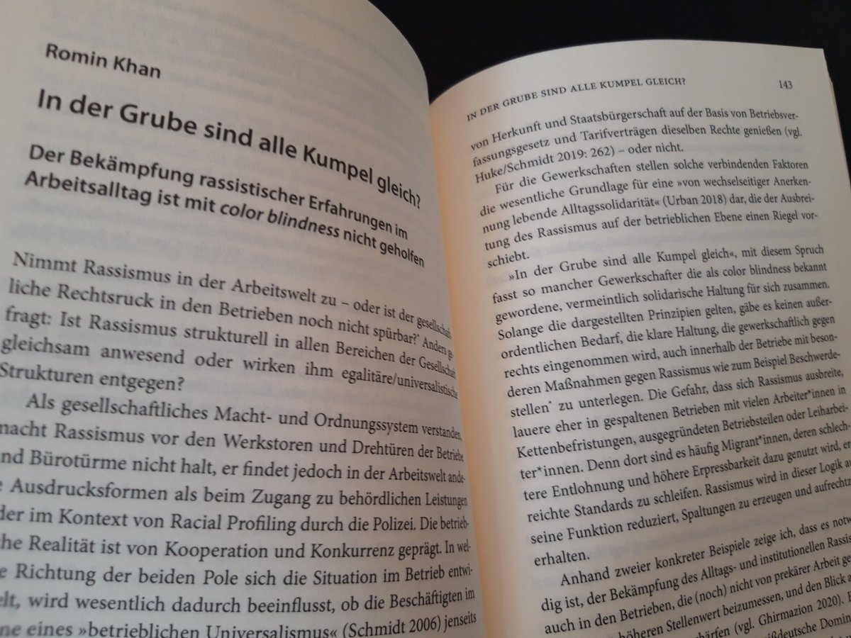 Danke an <a href="/kemal_bozay/">Kemal Bozay</a> und die  Crew, dass ich für dieses Buch über zwei mich aufwühlende Rassismus-Erfahrungen von unseren Kollegen schreiben durfte. Tolle Vielfalt an migrantischen Perspektiven von u.a. <a href="/ismail_kupeli/">Dr. Ismail Küpeli (hier offline)</a> @Orhan_Mangitay @SerpilGner17 <a href="/EkoFreezy/">Eko Fresh</a> <a href="/sabanurcheema/">Saba-Nur Cheema</a>