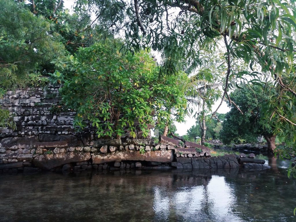 surfingoctopus's tweet image. Reminiscing on this visit. The ancient coral reef city of Nan Madol. #Pohnpei #Micronesia