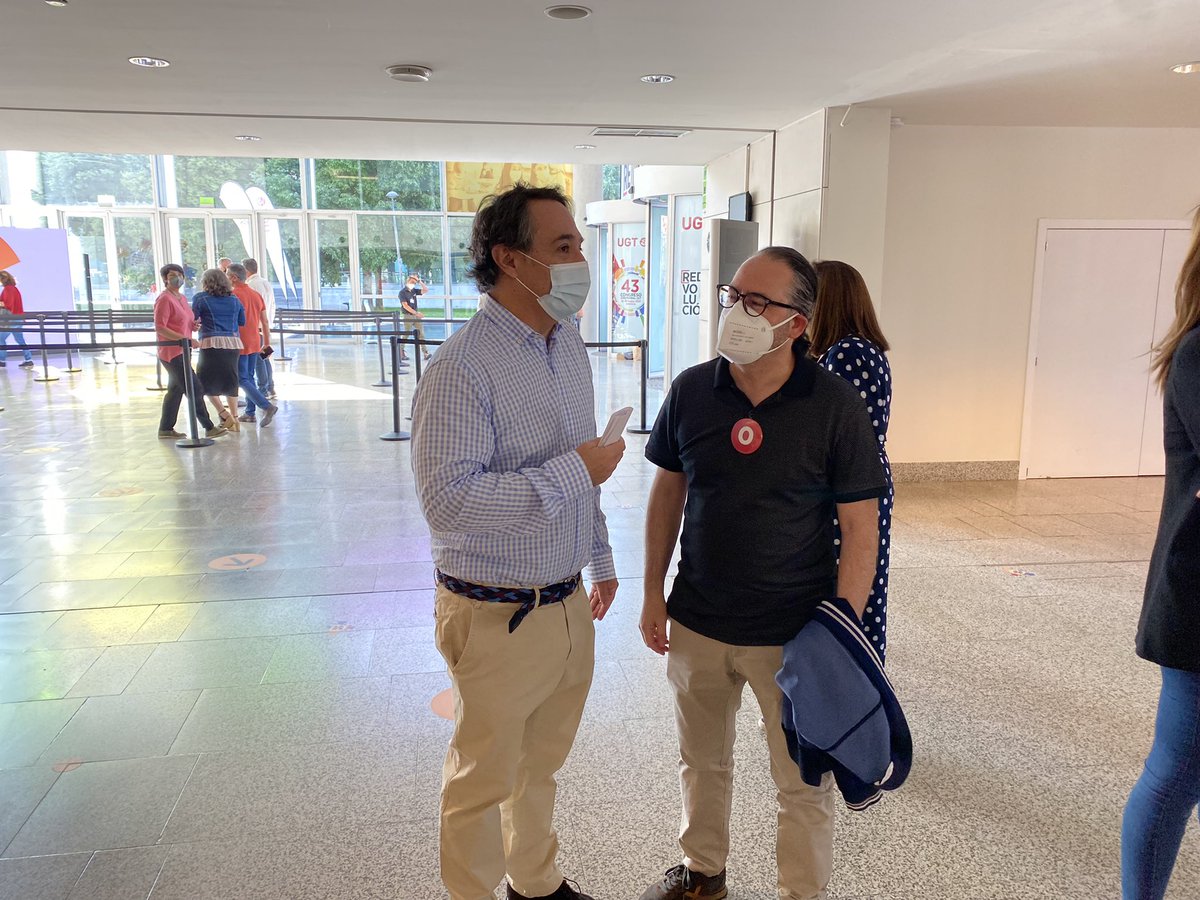 SECUGT's tweet photo. Termina el #43CongresoUGT con la clausura de Pepe Álvarez, @SG_UGT.
3 días de trabajo donde el #SECUGT ha estado presente https://t.co/cSc8YXxarE