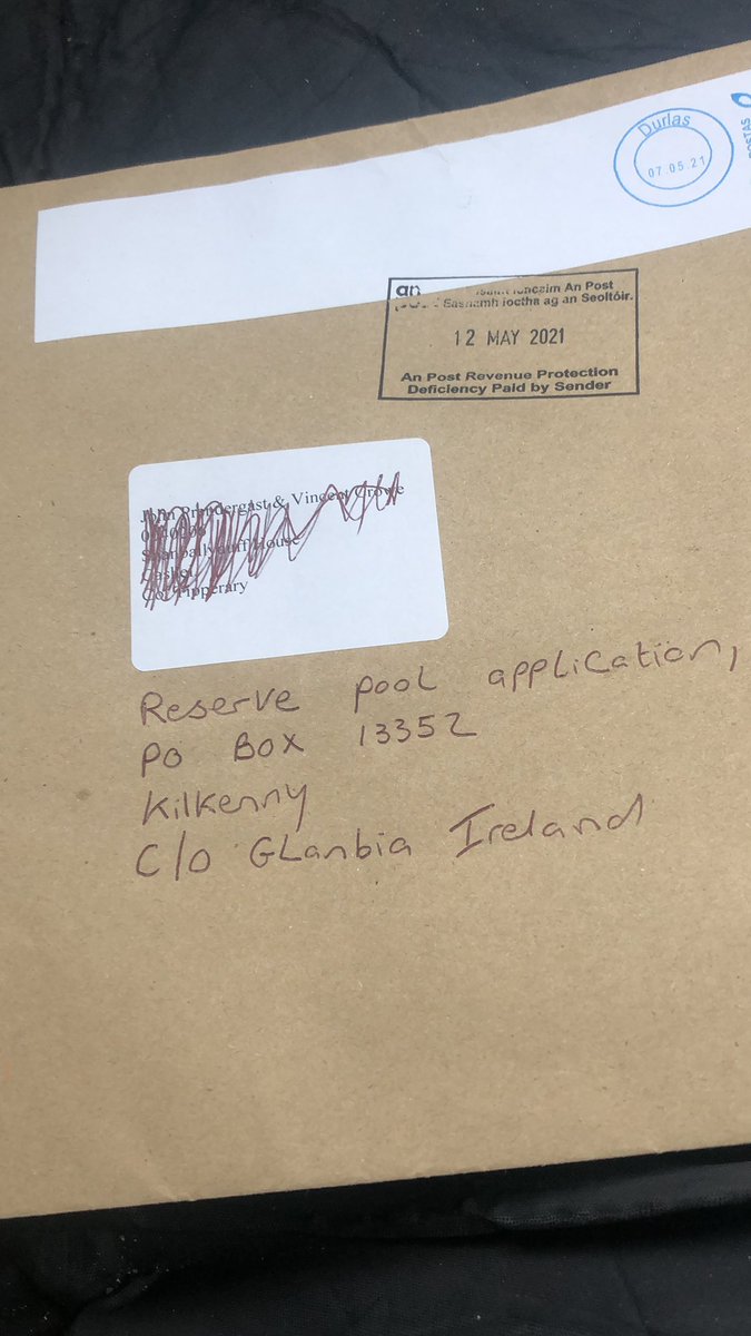 Say a few prayers. I’m sure there’s a few of these headed for Kilkenny today.