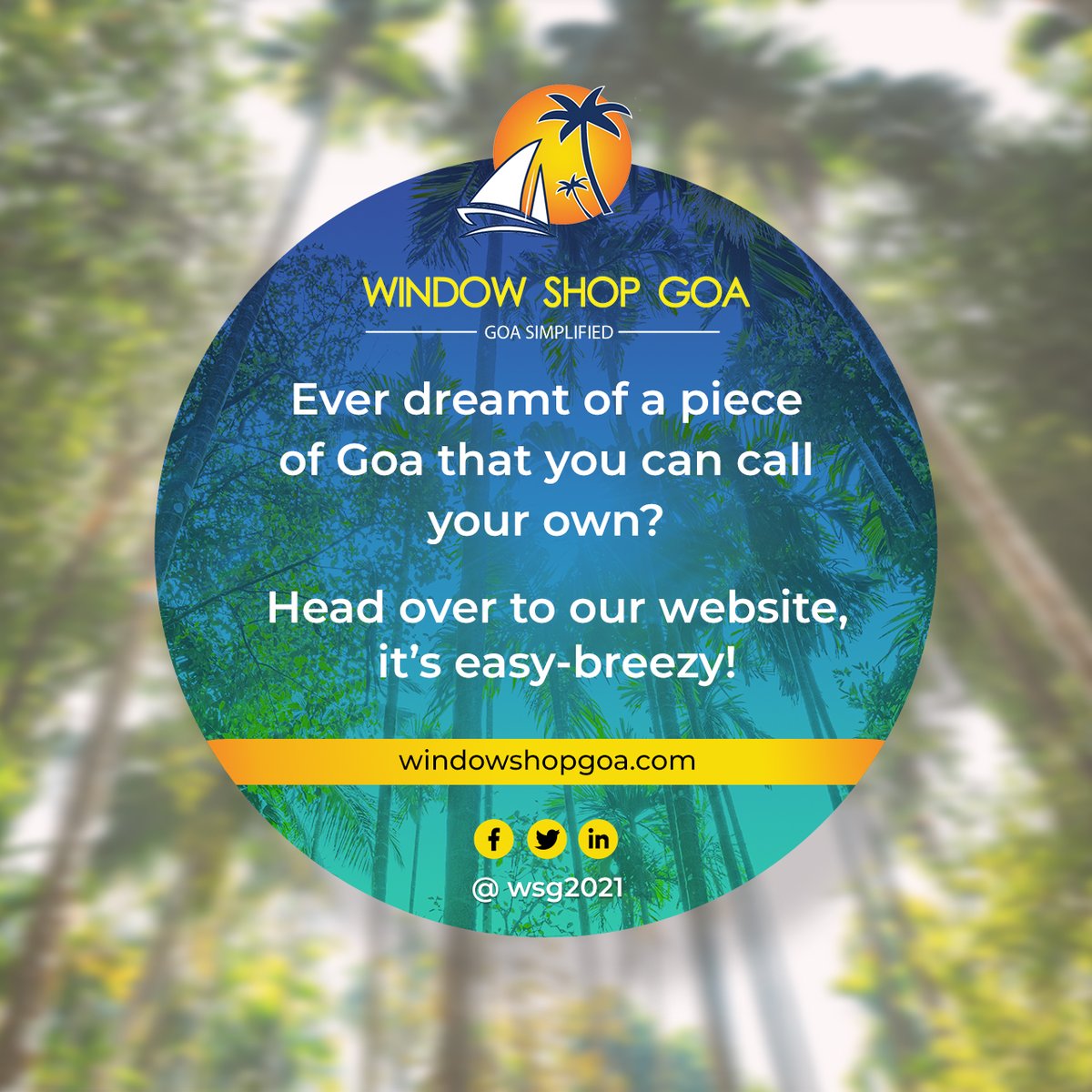 wsg2021's tweet photo. Window Shop Goa is a one-stop shop for everything Goan. We make it a whole lot easier to buy a property with local knowledge.
visit: https://t.co/ANiXxs7OE7
#windowshopgoa #bestservicesGoa #bestservicesintown #Goanlife #goanproperty #property #liveingoa #traveltogoa #shopingoa https://t.co/c6F3j35x9B