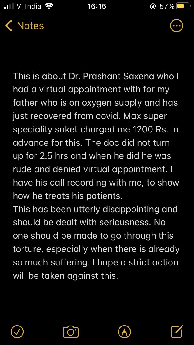 saifinida's tweet photo. @MaxHealthcare @BLK_Hospital @DelhiPolice  he is the doctor—
 @Lungs_RLife 
Kindly take strict action. We don’t deserve this. https://t.co/pPEJyHOjw9