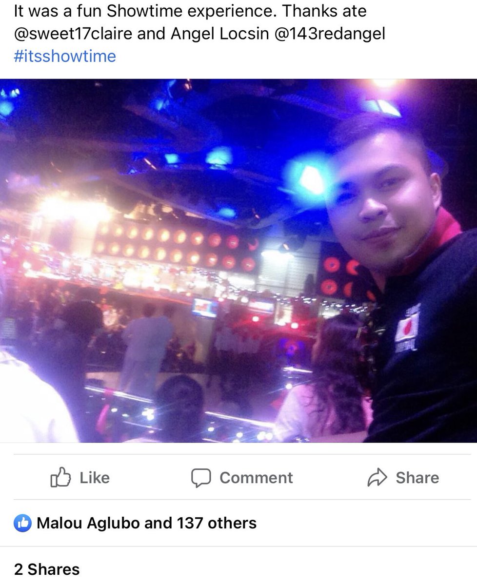 imjohnnybiryani's tweet photo. I’m a Solid Showtimer. Last studio visit ko, guest list ni Angel nung 2014 (thru Ate Claire) nung nag sub muna siya kay Anne. I love the show sobra kaso pansin ko nga rin na medyo matamlay ngayon sa pag-iisip ng bagong segments and pag prolong ng chikahan sa TNT.
(1/2) https://t.co/JHbAjuc8gg