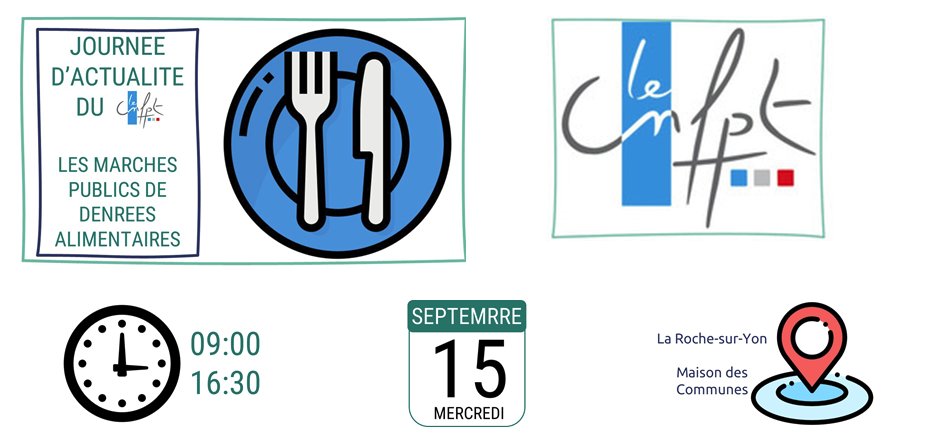 SAVE THE DATE 
Votre #marché de #denréesalimentaires est à renouveler ? Vous avez des #questions autour #EGAlim et sur les #enjeux #dapprovisionnement ? Vous souhaitez vous retrouver entre #pairs et échanger? 
👉shorturl.at/nwV24