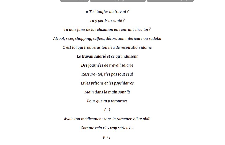 litteralutte's tweet photo. Lettre au recours chimique explore le rapport entre la psychiatrie et le "travail". Comment la psychatrie est au service d'une organisation sociale centrée sur le "travail".
À lire ici : https://t.co/000dqZwv6X
#AntiPsychiatrie #Résistance #ConsentMatter https://t.co/dyTXB3UP1c