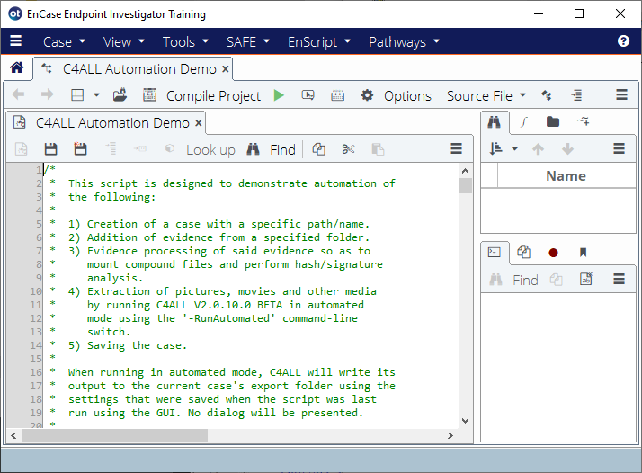 SimonDCKey's tweet photo. V2.0.10.0 BETA of the #EnCase #C4ALL #EnScript includes support for SHA1 hashing of carved files and automation (example included):

https://t.co/WfrqBHJoBz

#DFIR #InfoSec #CaseAutomation #CustomWorkflows @OpenTextSecure @OpenText https://t.co/6Ml2dxyBVf