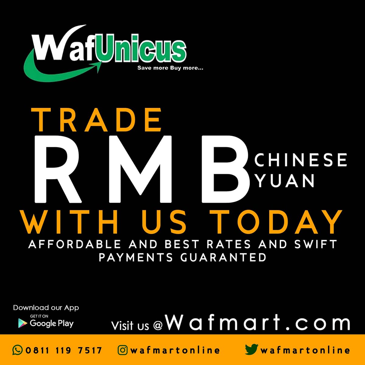 Convert your USDT and RMB(Chinese Yuan) to cash #Fintech #Ecommerce #RMB # Yuan #Payment #NAIRA #Bitcoin #Buy #Sell #wafmart #wafunicus #bitcoin #tbt  #thursdayMotivation #business #Nigeria #cryptocurrency #blockchain #usdt