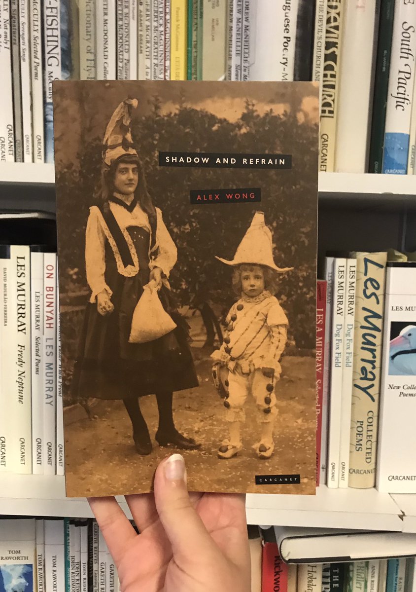 Our third featured book is Alex Wong's Shadow and Refrain! Open this thread to read some poems, and order direct from us with code MAYBOOKS for 20% off 📖

carcanet.co.uk/cgi-bin/indexe…