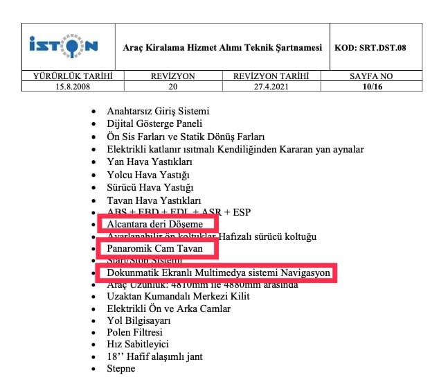 “İstanbul nimet nimet” diyen CHP’li İBB yönetimi; aralarında sıfır kilometre, ahşap dekorlu, panoramik cam tavan özelliğine sahip lüks araçların da bulunduğu yeni bir ihale daha açmış.

Lütfen bu araçları da Yenikapı'da sergilesinler. Bekliyoruz…