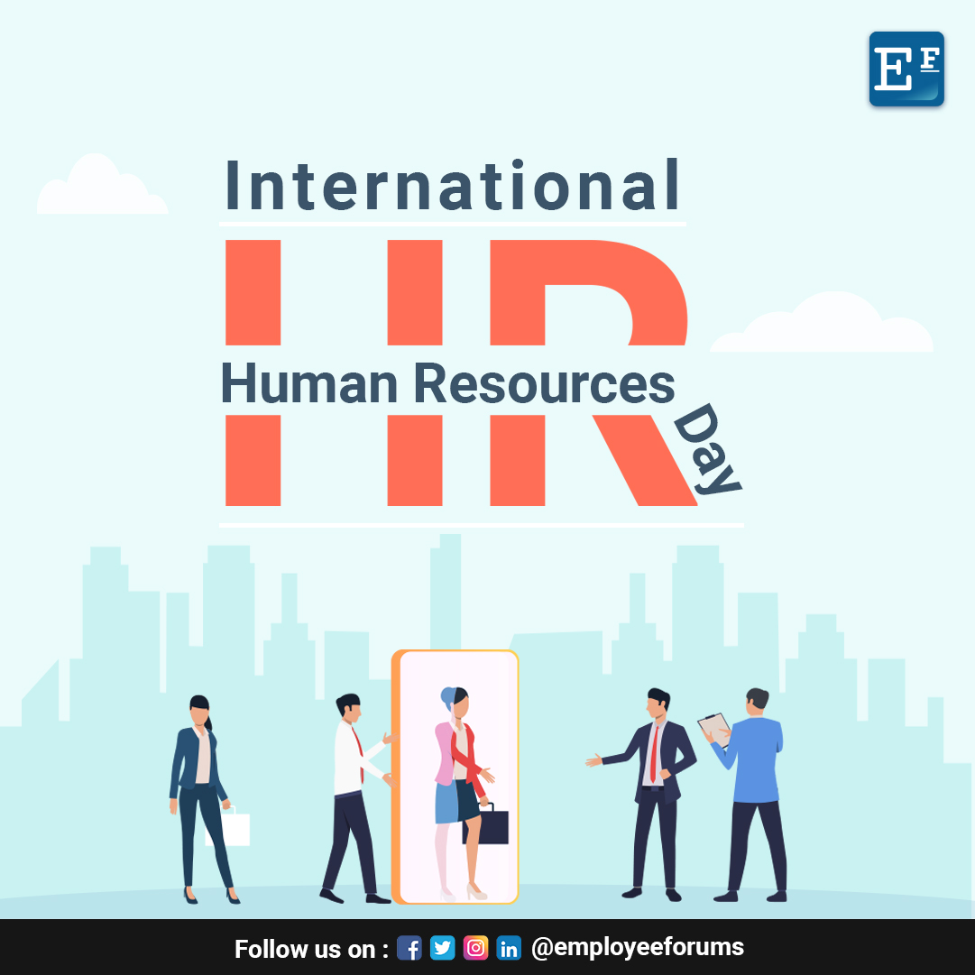 EmployeeForums's tweet photo. Tag a HR Colleague You Would like to Congratulate for his/her Contribution to the Org.

Happy #InternationalHRDay to all my #HR #colleagues past and Present.
All the #Joy, #Happiness &amp; #Celebrations at work is because of you..   

#happy #celebrate #occasion #culture #events # https://t.co/RQbtCp4gbx