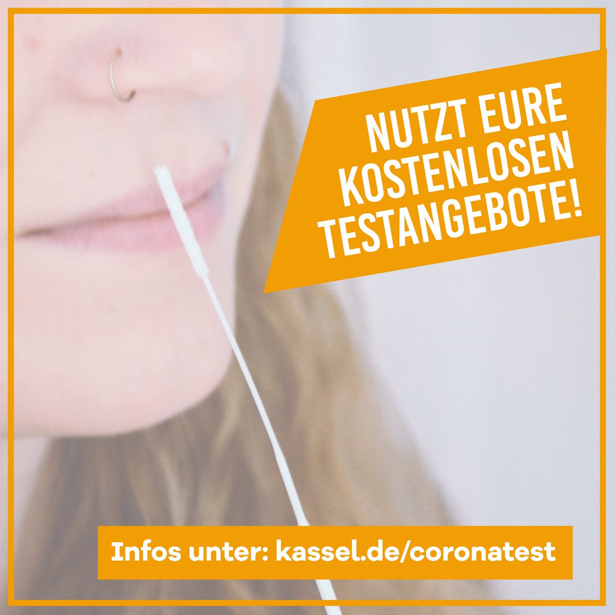 AStAKassel's tweet photo. Schütze dich und dein soziales Umfeld #TesteDich ! https://t.co/Ckr3KPzedV