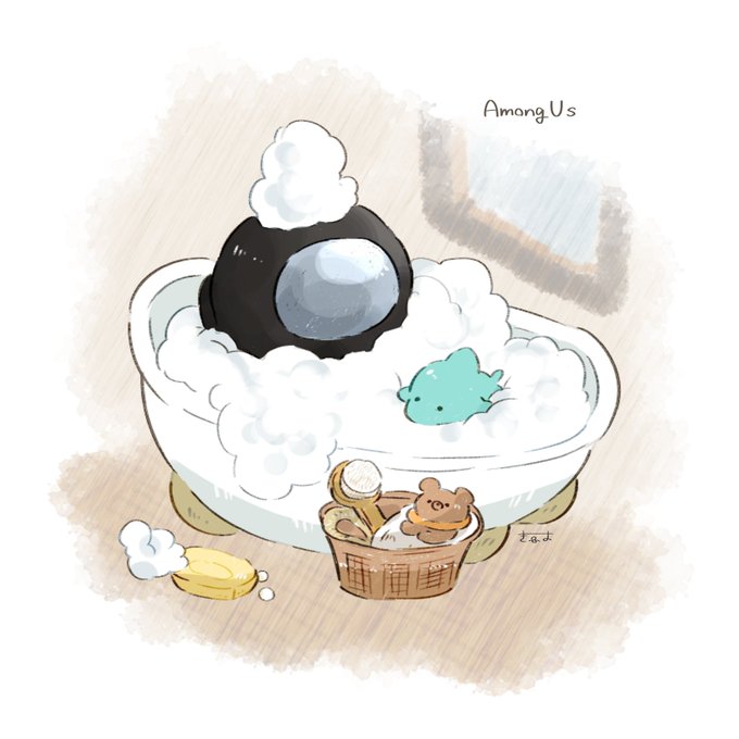 「浴槽 食べ物」のTwitter画像/イラスト(新着)