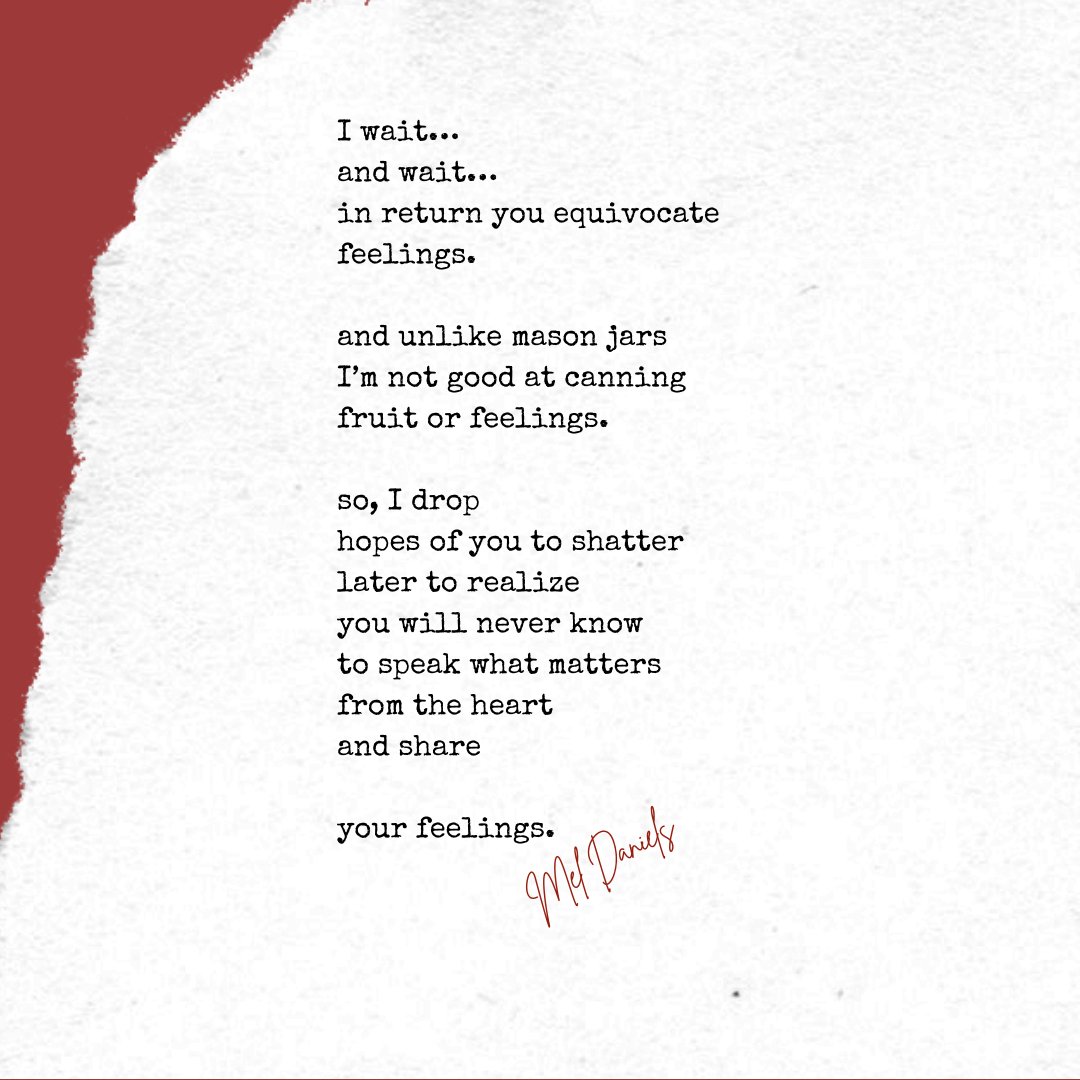 Your Feelings is featured in Alabwanna: The Lonely Spirit on page 38. 

#Poetry #PoetryCommunity #TexasPoets #ExpressYourself #IndiePoetry #PoetryOutLoud #PoetryisMusic #RhymeandReason #MeterandMelody #Stanzas #MelDaniels #Alabwanna