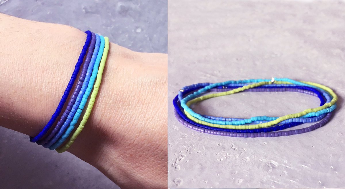 creamlattee's tweet photo. ๐๐ Seed Bead String Bracelet, Stretchy Glass Miyuki Beaded Choker Bracelet, Wish Friendship (5Layer) #blue #seedbeadbracelet #stringbracelet https://t.co/KgHgifcCww https://t.co/SjdCJx4EtX