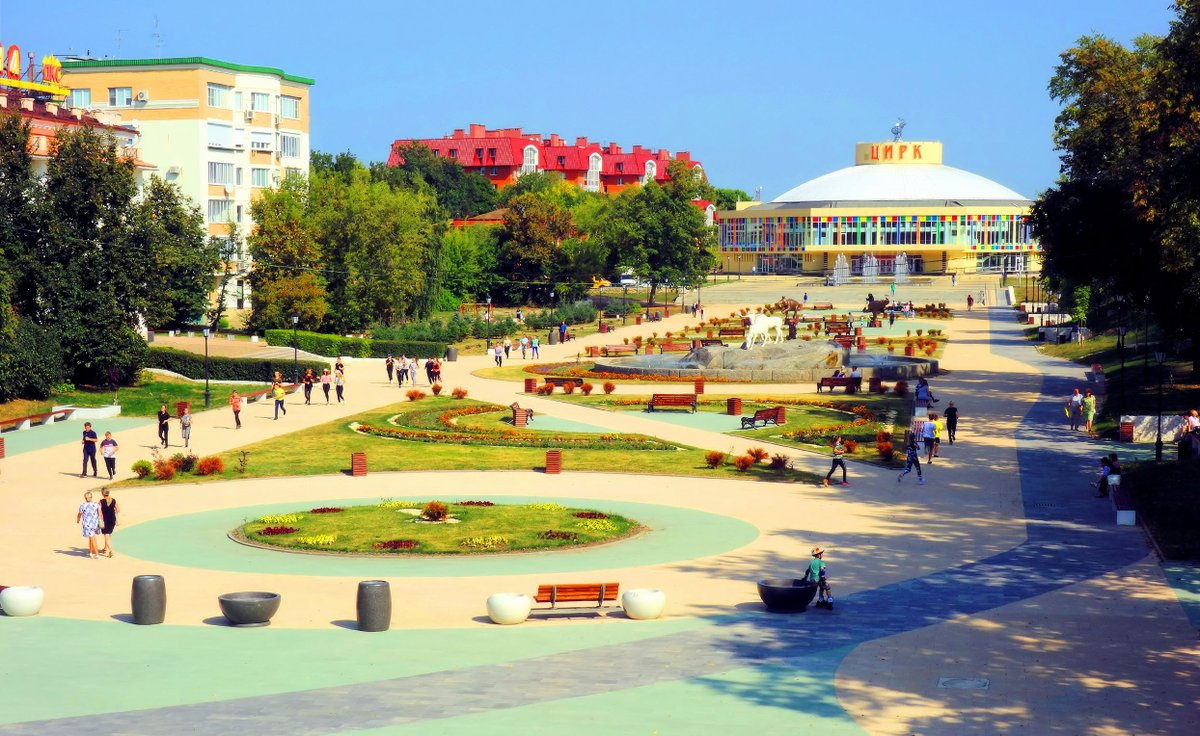 Лыбедский бульвар цирк Рязань