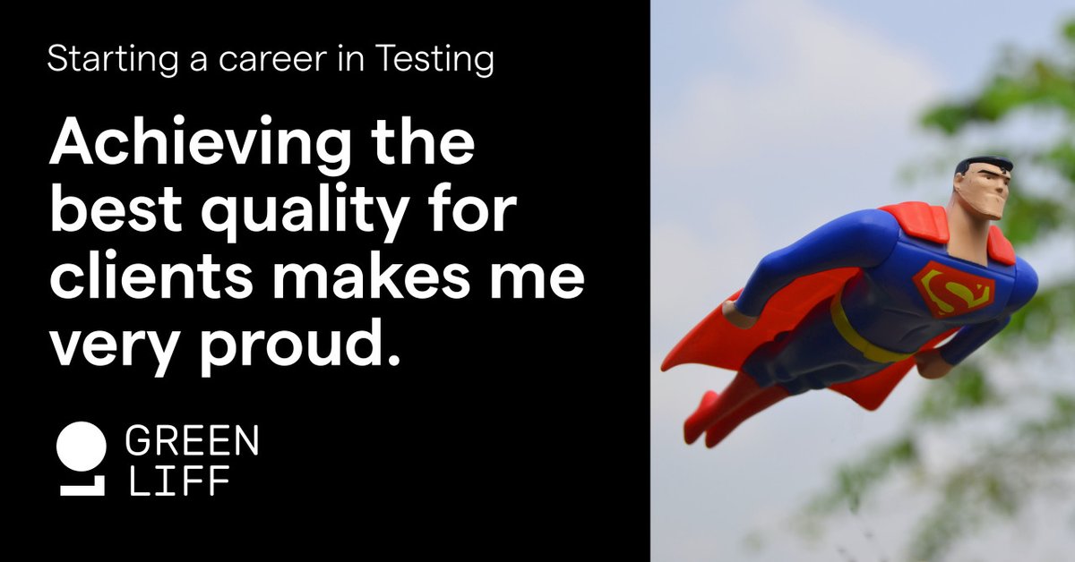 How did you start your career in your profession? We asked our Software Testers, how they got started in Testing. Read their stories: greenliff.swiss/en/techspace/c…

#softwaretesting #quality #career