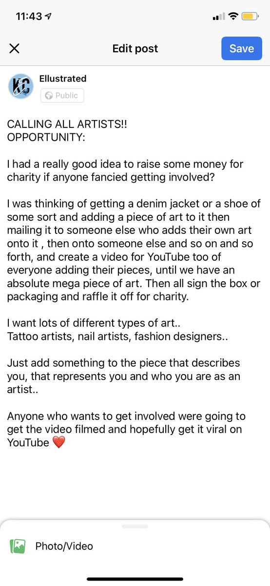 CALLING ALL ARTISTS!
#charity #art #customs #customartist #tattooartist