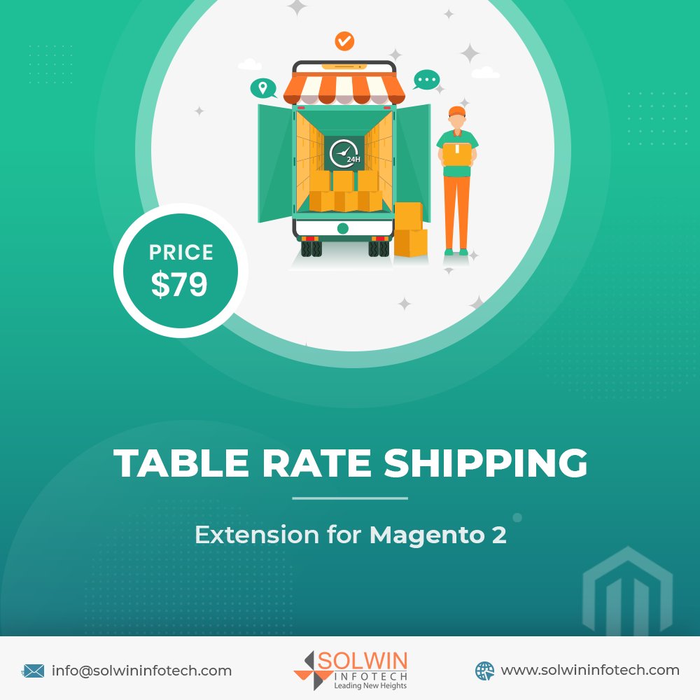 Make an easy #checkout process on your #ECommerceStore.
✅Error-free calculation
✅#MultipleShipping methods

Use #TableRateShipping #Magento2Extension to create unlimited #shippingmethods with individual rates.👉bit.ly/2T6bjMr

#Magento2 #Ecommercestore