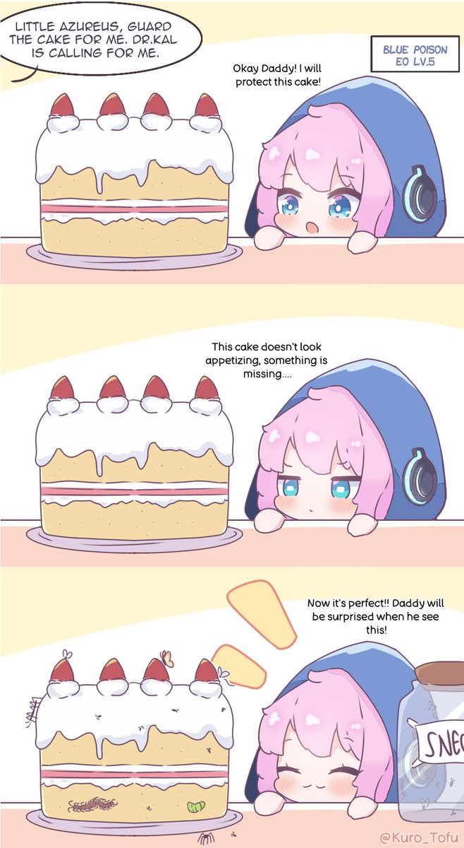 Little BP and the cake
#Arknights #アークナイツ 