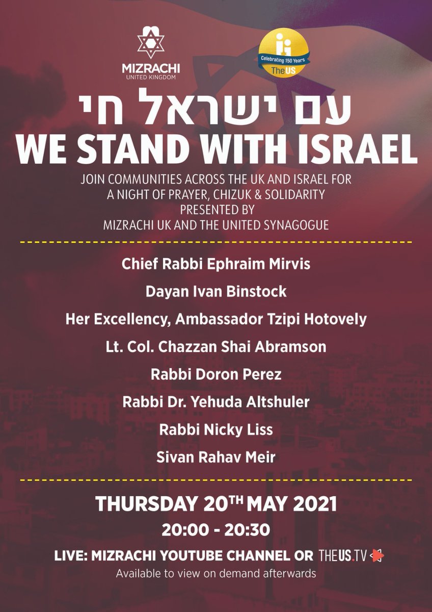 United Synagogue tweet media