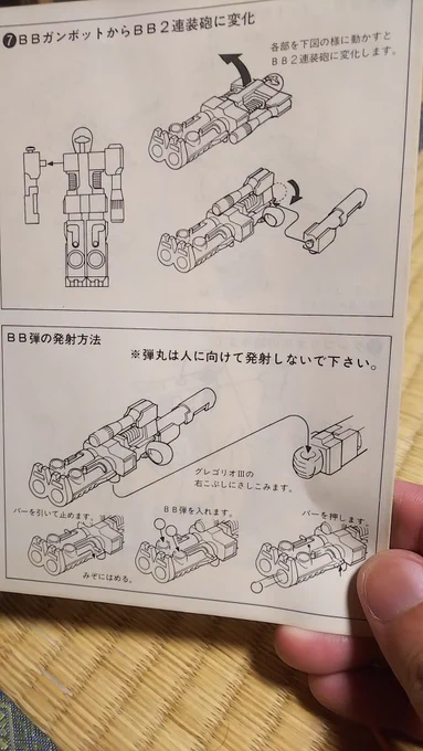 弾丸は人に向けて発射しないで下さい。 