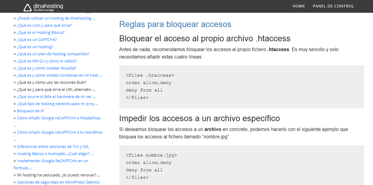 dinahosting's tweet photo. El archivo .htaccess se utiliza para indicarle al #servidor web que se comporte de una determinada manera.
Echa un ojo a estas 17 reglas que puedes añadirle para bloquear accesos a tu web y convertirla en un sitio más seguro.
#ciberseguridad #tipsdh
➡ https://t.co/GIhTKMdGyS https://t.co/E87HiVbkVG