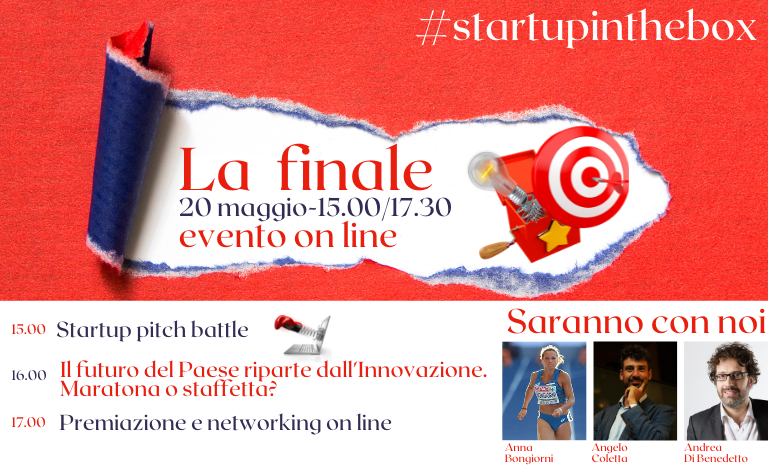 PoloNavacchio's tweet photo. 🤩Startup in the box…📣LA FINALE ci siamo! 🥊💡🎁🎉
Se non vi siete ancora iscritti potete farlo qua 
👉 https://t.co/33i8gFBJSk https://t.co/GcRCzKV2gp