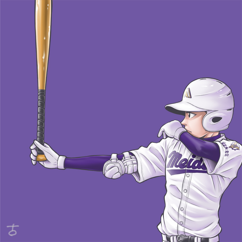 Twitter 上的 フルカワマモる その8 そういえば 高校野球イラストもこのイチローポーズをなんとなく描きたくなってから始まりました 特に意味はないけど過去イラストアップ 高校野球 T Co 2gcwbf7akf Twitter