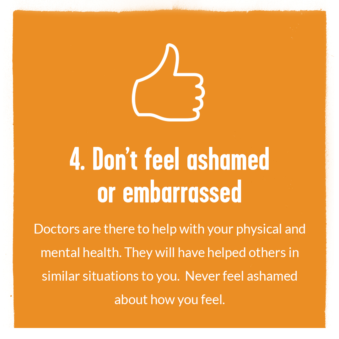 YoungMindsUK's tweet image. Our advice on how to prepare for a GP appointment about your mental health.