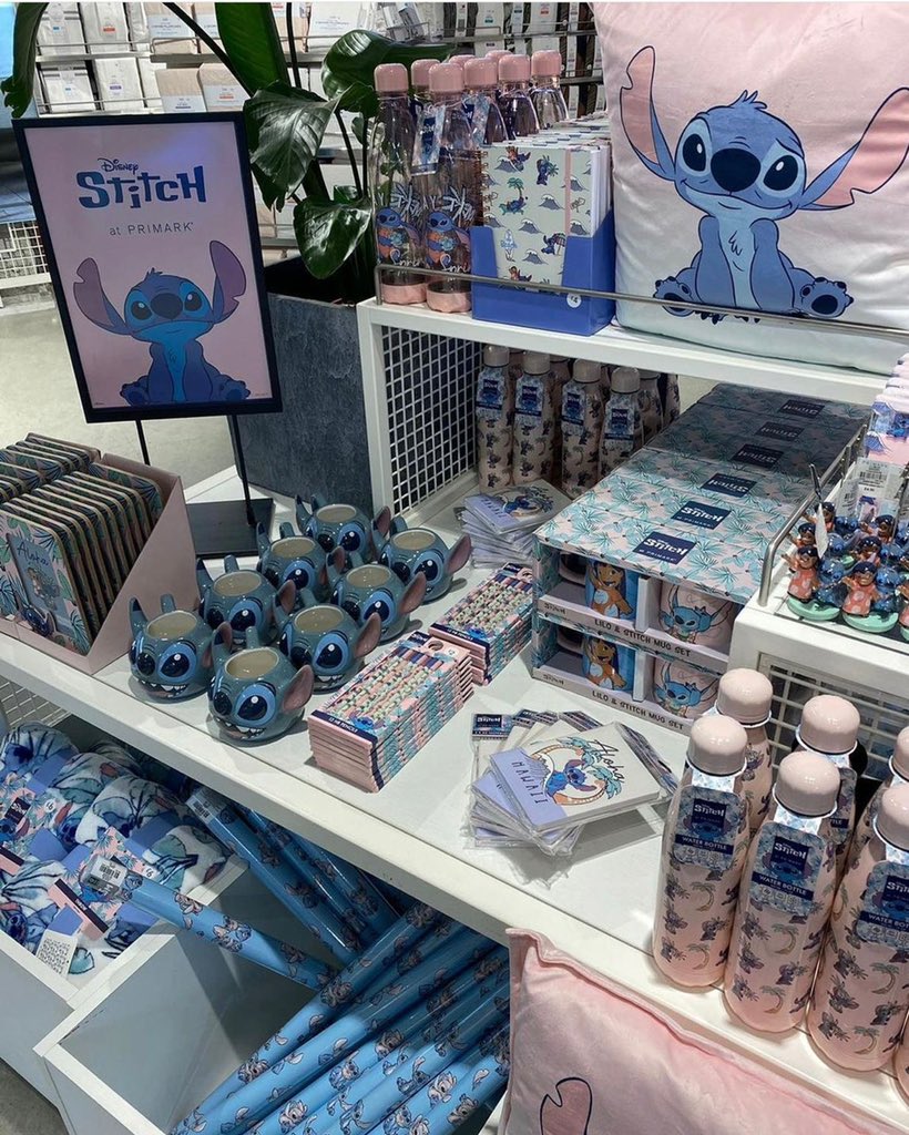 So much new Lilo & Stitch stuff in @Primark 🏃‍♀️ right now!! Share wi