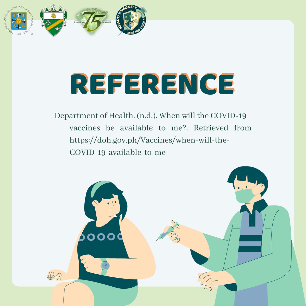 heardimmunity_'s tweet photo. Help us encourage more people to get vaccinated by keeping them informed. Share this post to your friends and family! 💗

3/3

#GetVaccinated
#HEARDImmunity2021
#ExcellenceAndHeart
#USTCON75thAnniversary https://t.co/aV90gIOsXg