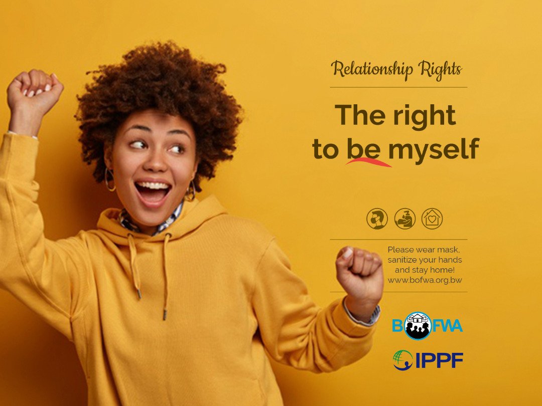 Remember your responsibilities as well
#Relationship_advice #IPPF
#BOFWA #YAMBotswana.