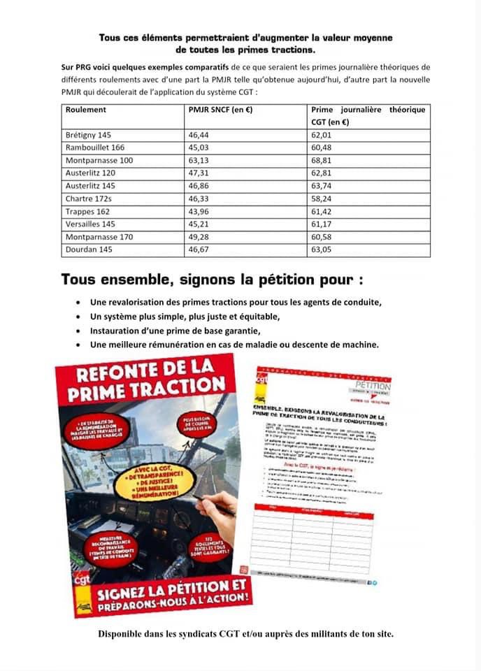 Agents de conduite : il est temps de revaloriser nos primes traction et refondre entièrement le système actuel!

Signez massivement la pétition que nous mettrons à disposition des ADC dans les dépôts !