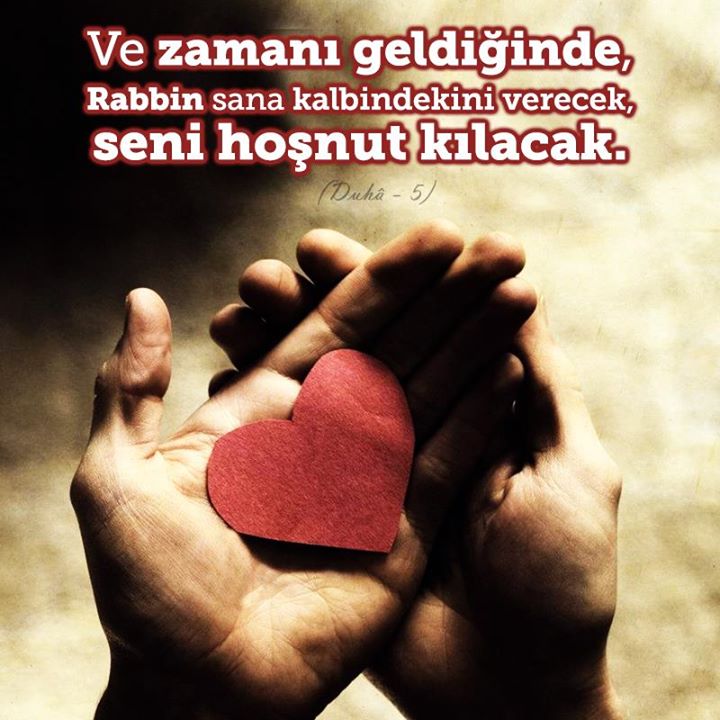 tekayet's tweet photo. Ve zamanı geldiğinde, Rabbin sana kalbindekini verecek, seni hoşnut kılacak. (Duhâ - 5) https://t.co/NlAoBxFiUM