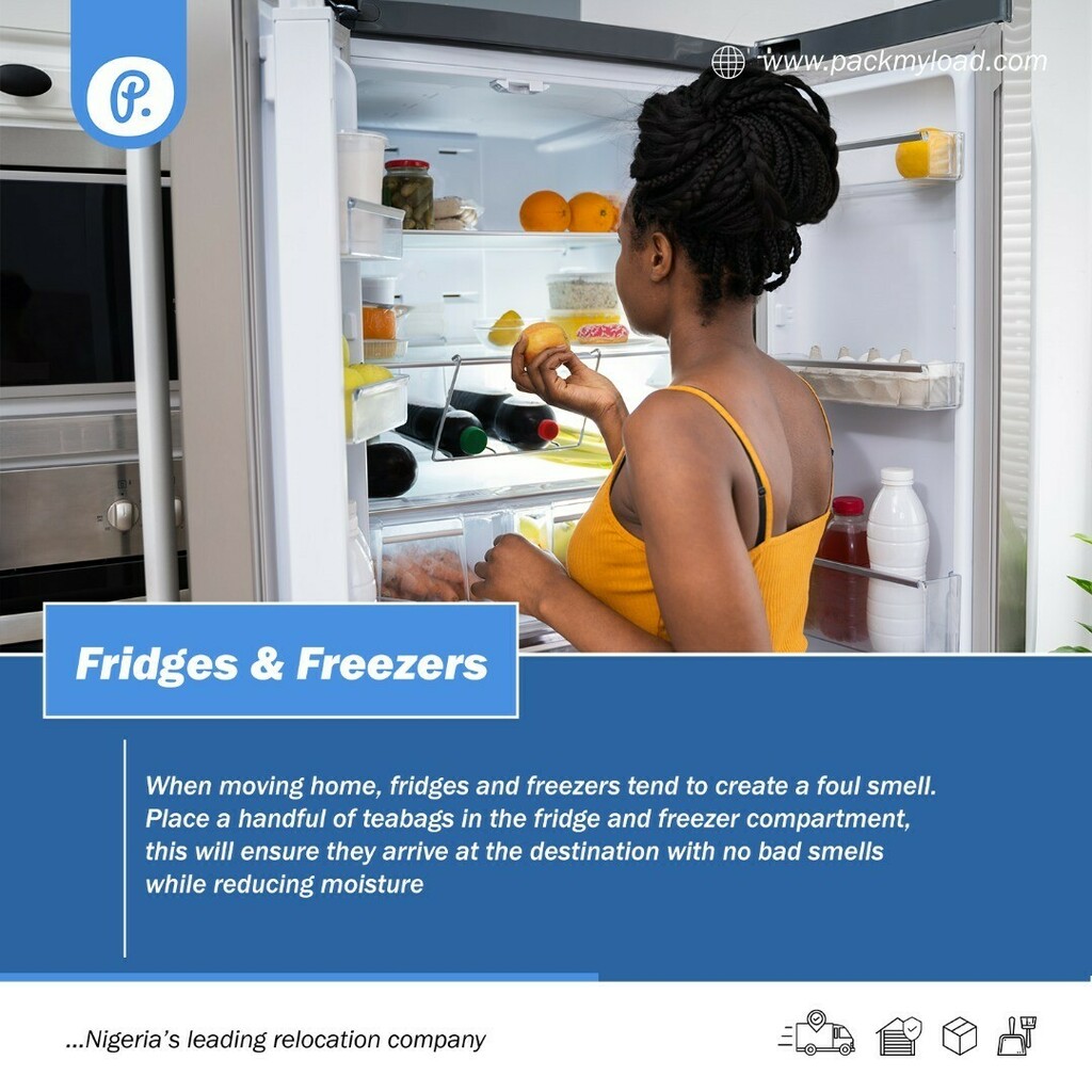 packmyload's tweet photo. Relocation Tip: Here’s a quick trick to keep the freezers and fridges odour-free
Find out more about making moving simpler with us
Visit https://t.co/StFJ4qEoSP�Or call ☎ : 07007225776
#packmyload #movers #newhome #naija #lagos #nigeria #wednesday #… https://t.co/av7EjwZ4WW https://t.co/nBh3XBKhsY