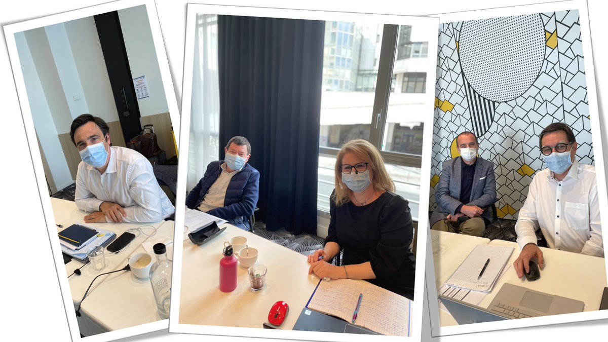 SynergaFr's tweet image. Retrouvailles du conseil d'administration en présentiel : confirmation de nos évènements à venir, nouveaux services pour les membres, nouvelle offre de formation,... Bref de nouveaux projets pour continuer l'action de Synerga et être au plus près des besoins de nos membres! 🔝