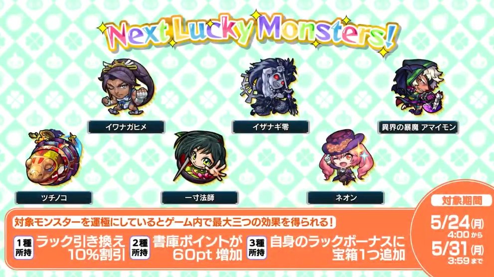 モンストニュース Hotワード