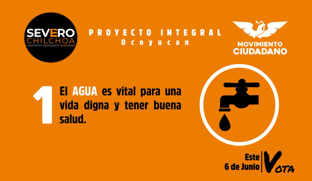 AmigoSevero's tweet photo. Proyecto integral 1 #Agua, para que nuestro Municipio de #Ocoyucan sea beneficiado y tenga una excelente calidad de vida.
#PORUNNUEVOTRATO
#MOVIMIENTOCIUDADANO
#Puebla https://t.co/FCZ7RA2Vkx