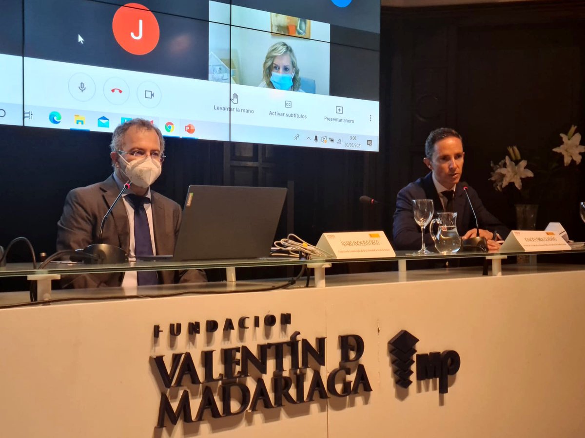 Comienza la segunda jornada del Curso "Fondos europeos para la transformación de España" @uimpsevilla <a href="/IEF_ES/">IEF España</a> con Álvaro Anchuelo Crego <a href="/UAHes/">Universidad Alcalá</a>  "El NextGenerationEU en el proceso de integración europea" #InstitutoDeEstudiosFiscales