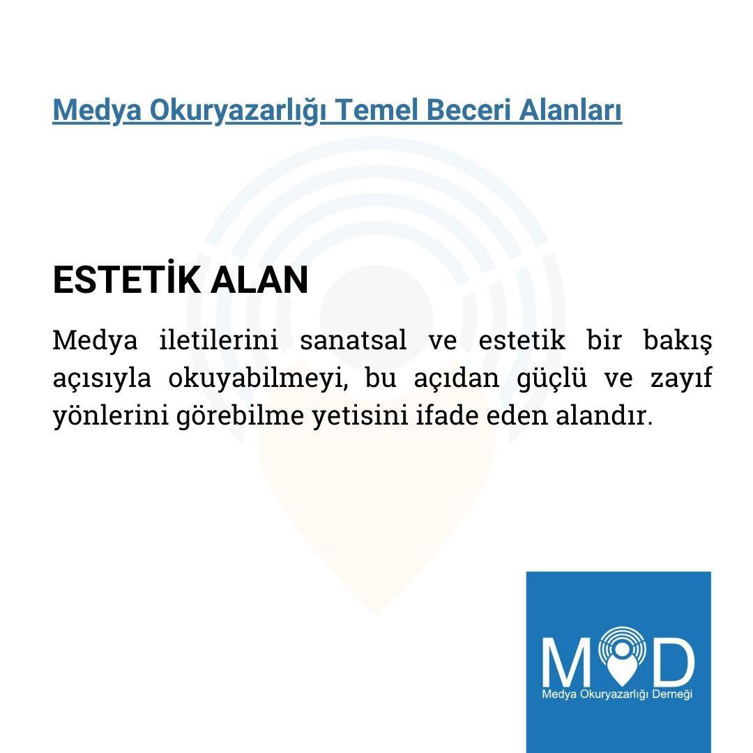 İletinin içerdiği estetik ögeleri okumak ve değerlendirebilmek için tüketicinin kullanılan bu ögeler hakkında belli düzeyde bir donanıma sahip olması da gerekir. Bu nedenle estetik kültürün özellikle çocukluk döneminde bireye kazandırılması büyük önem taşıyor.

#mod