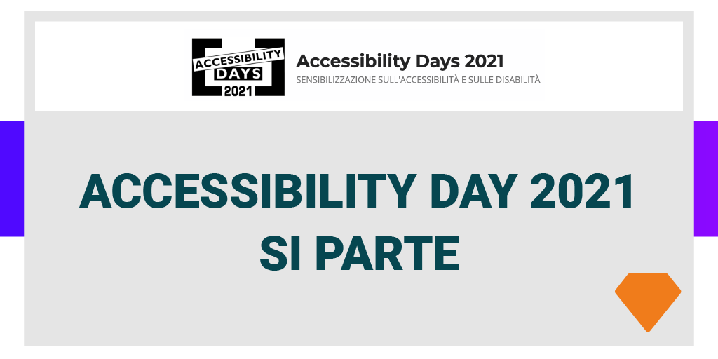 ArchimediaNet's tweet image. Accessibility Days 2021. Al via oggi il più grande evento italiano sull&apos;Accessibilità e l&apos;Inclusività delle tecnologie digitali. 
Un grande “buon lavoro” a tutti i nostri colleghi impegnati in questo evento

#a11yDays #AccessibilityDay #GAAD #GAAD2021