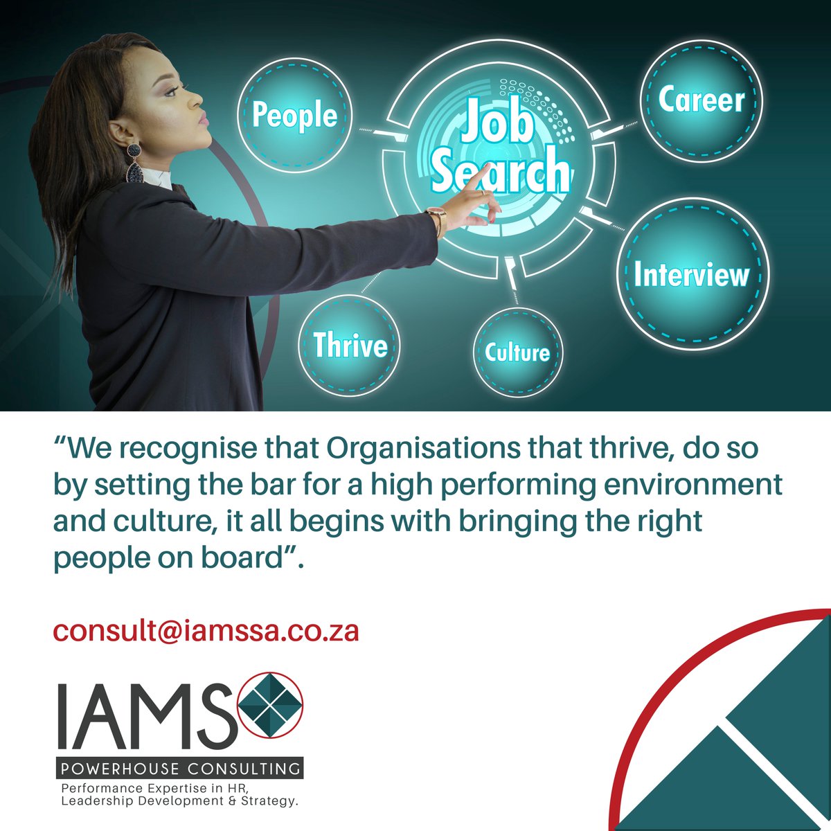 For future skills, consult with our team of recruitment experts. #Powerhouse #Recuitment #People #Perfomance <a href="/IAMSPowerhouse/">IAMS Powerhouse Consulting</a>