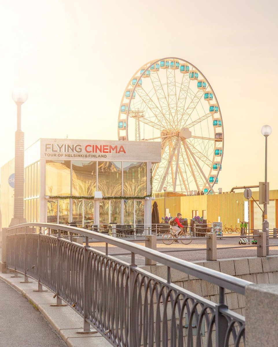 Helsinkiwheel's tweet photo. Experience SkyWheel Helsinki and Flying Cinema for a total price of 20€! 🎡
⁣
You can buy combo tickets from Flying Cinema and from our ticket sale. 😊⁣

📸 @omarelmrabt https://t.co/ktbA9IngN9