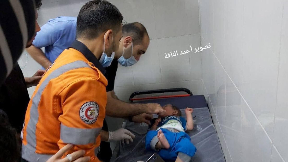 Timesofgaza's tweet photo. Gaza children are the main target of the Israeli attack. Pics from Khanyounis city last night. https://t.co/prOzdZ0iDa