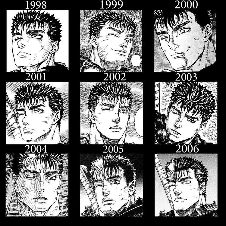 Asimingo's tweet photo. [ 1989 - 2021 ] 🗡🖤
Thank you for everything Miura. #ThankYouMiura | #Berserk https://t.co/sm8pFbDuZD