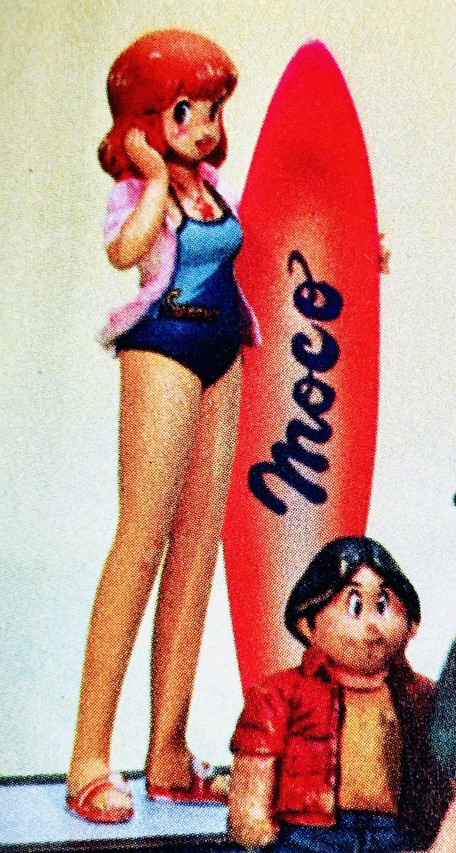 プラモのモコちゃん誕生40周年だそうです。 このモコちゃん海洋堂1983