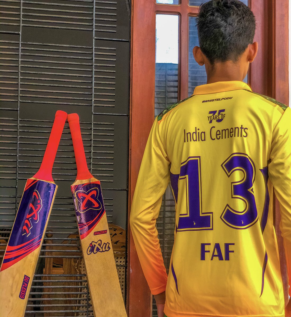 faf_fans18's tweet photo. 💛💛 FINALLY I GOT THE JERSEY 💛💛 @faf1307 make it to something happen💛💛 always #WhistlePodu #csk @CSKFansArmy @CskIPLTeam @ChennaiIPL #FafduPlessis ANY DIFFERENCE?? 💛💛#fafulous #IPL2021 https://t.co/Y7YB5kWI2k