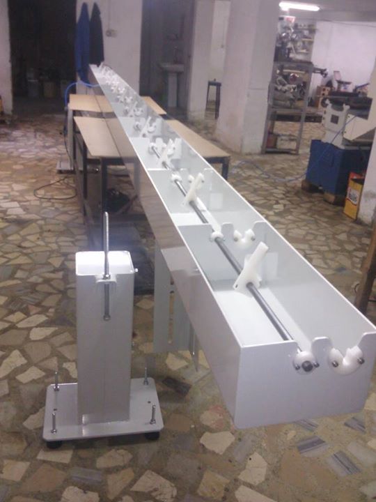 Cncler ve manuel tornalar için yaptığımız çubuk taşıyıcı..