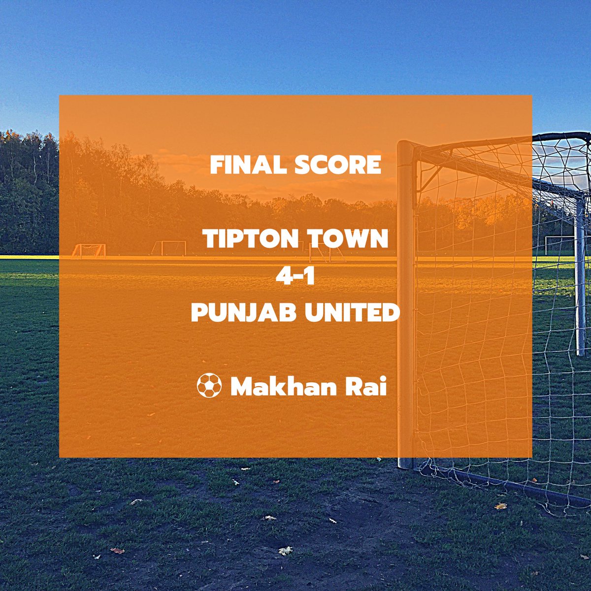 FINAL SCORE:

A disappointing end to our 2020/21 campaign versus <a href="/tiptontownfc/">Tipton Town FC</a> after some initial promising performances against higher division opposition 

#GrassrootsFootball #AsiansInFootball